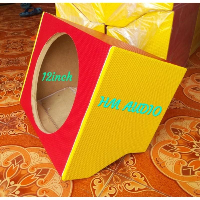 Box Canter Box Speaker Subwofer Truk Canter Ragasa 12Inch & 10 Inch Bungkus Kain Oscar/Jok Mobil