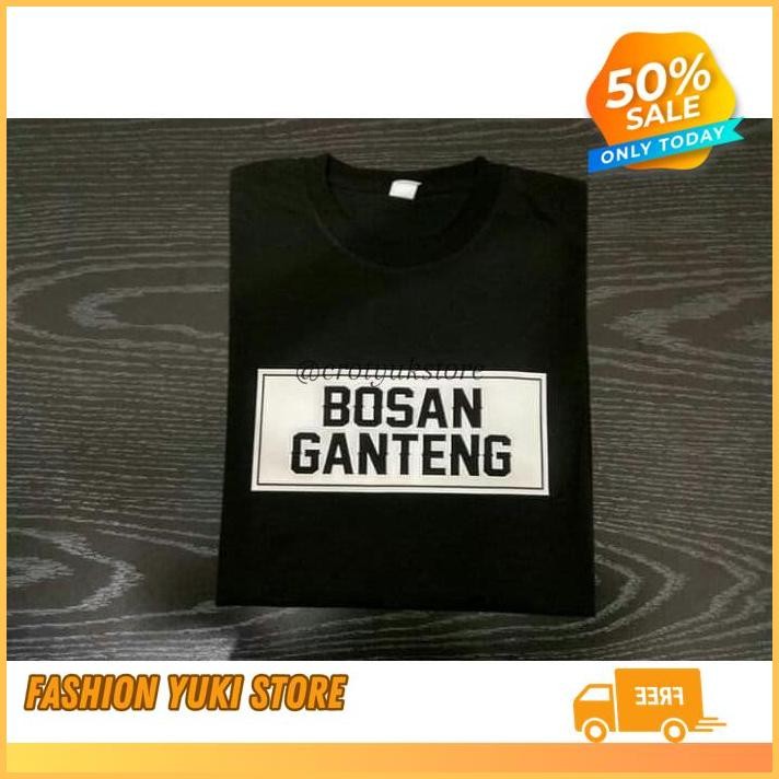 KAOS TSHIRT BAJU OBRAL MURAH COMBED 30S DISTRO SUDAH BOSAN GANTENG POLOS CUSTOM  BOSEN COGAN TAMPAN 