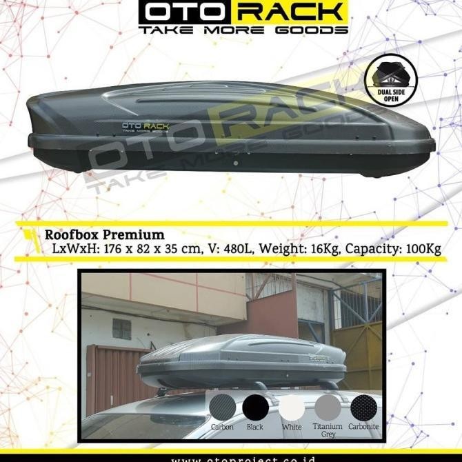 Paket Roof Box Otorack Premium Calya Sigra Ready Stock
