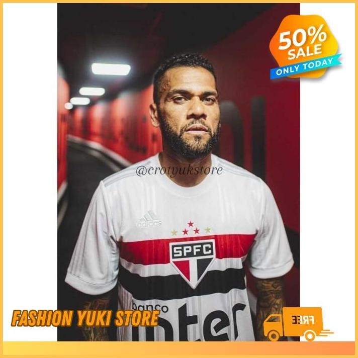 JERSEY BOLA SAO PAULO HOME 20/21 GRADE ORI FUTSAL BAJU 2020 2021 OBRAL  MURAH INDONESIA PRIA WANITA 