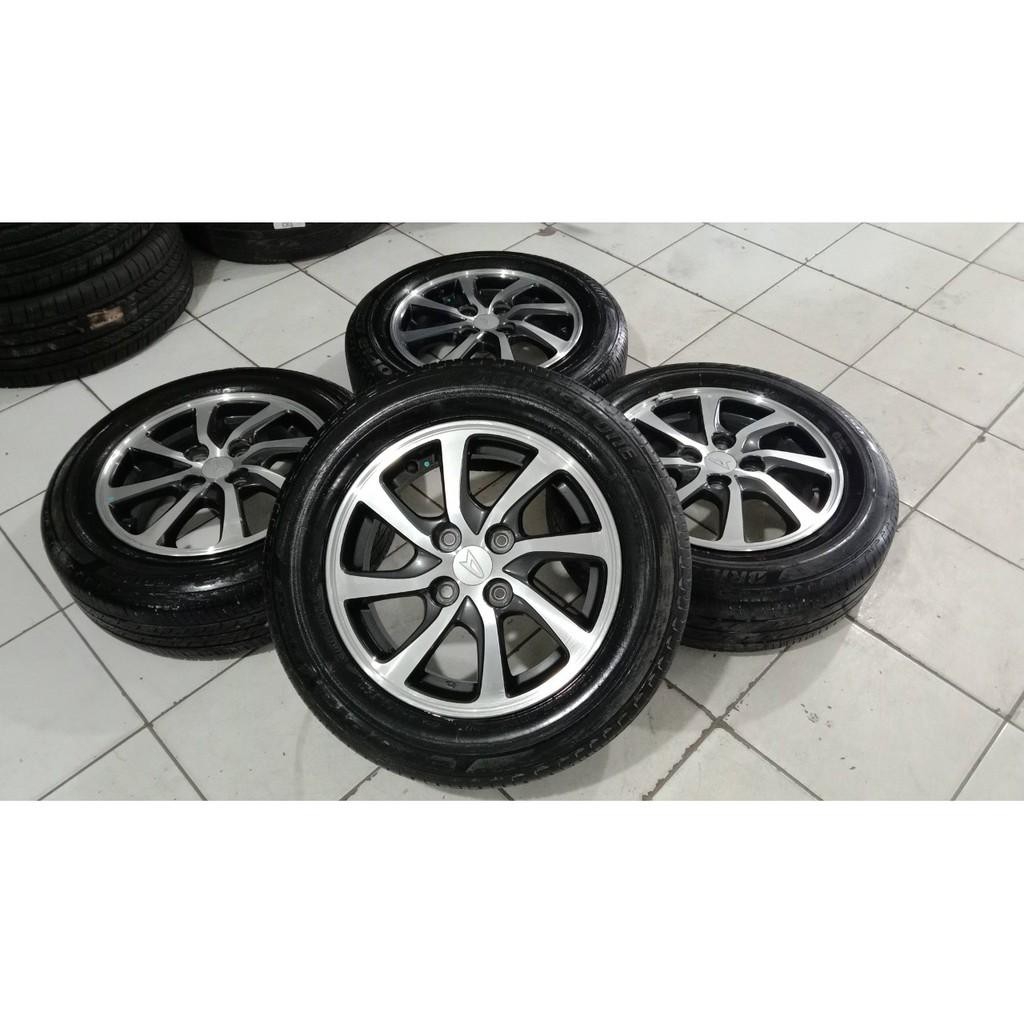 Pelek-Velg Mobil Bekas Oem Sigra R14 Untuk Vios Karimun Agya Picanto Sirion