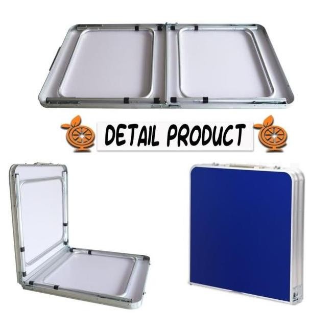 Meja / Meja Lipat / Meja Lipat HPL / Meja Lipat Koper / Meja Portable