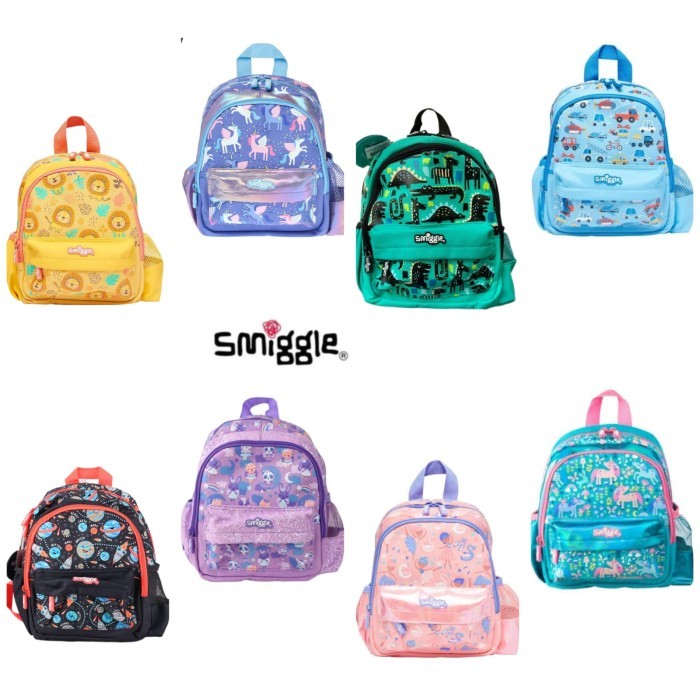 PROMO SPECIAL Tas anak Sekolah TK PG Paud Smiggle / ransel mini kecil cowok cewek
