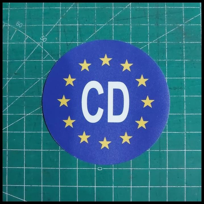 

TERMURAH STICKER EURO CORPS DIPLOMATIC LOGO !!!!!!