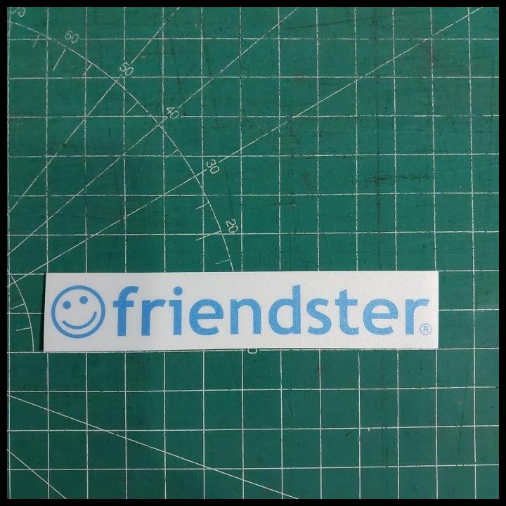 

DISKON STICKER VINTAGE SOCIAL MEDIA FRIENDSTER BLUE STIKER !!!!