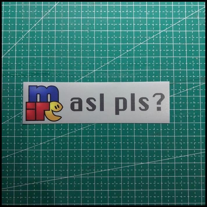 

DISKON STICKER VINTAGE MIRC ASL PLS !!!!