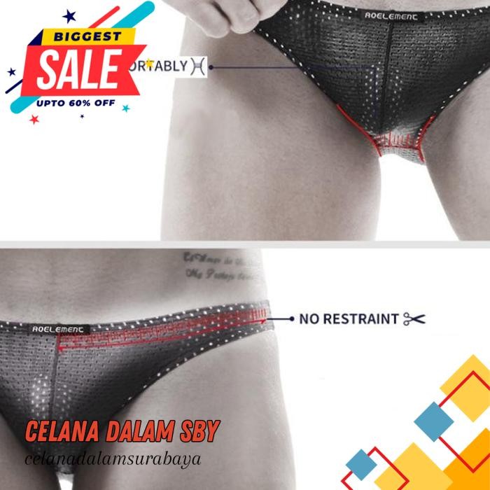 SEKSI PRIA MEN AOELEMENT BRIEF CELANA DALAM SEKSI PRIA MEN SEXY UNDERWEAR AO GRATIS ONGKIR