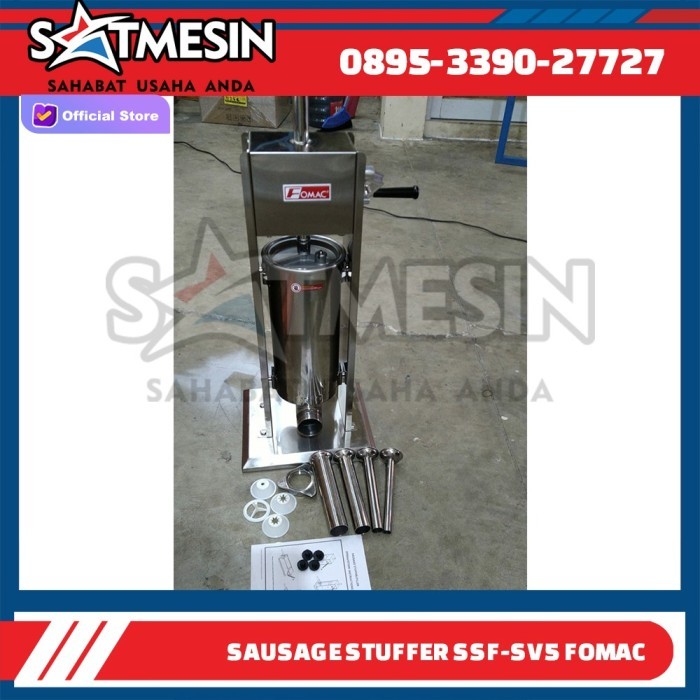 Sausage Stuffer SSF-SV5 Fomac SSF SV5 Mesin Cetak Sosis
