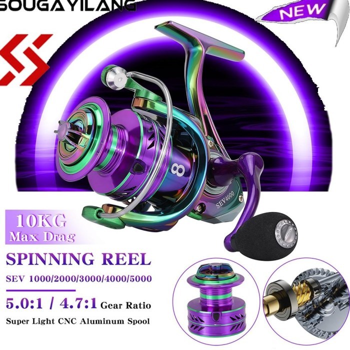 PROMO BARU Sougayilang Joran pancing Reel Pancing Seri 1000-5000 Reel