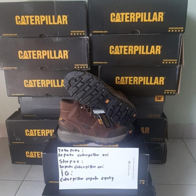 New Sepatu Safety Caterpillar Device Ct Wp