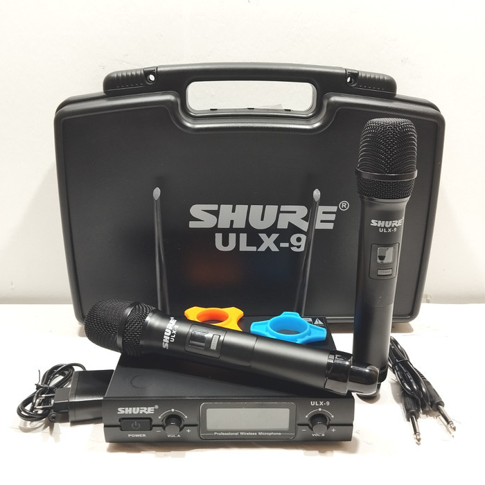 Hilmawanmall - Mic Wireless Shure Ulx 9 Handle Plus Koper