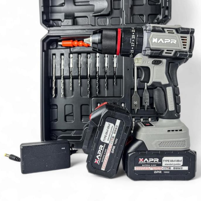 :>:>:>:>] Bor cordless GTOOLS EROPA GT04 48V 13mm brushless impact drill fullset