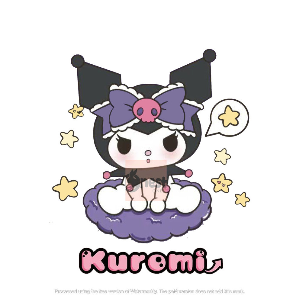 HEMAT Totebag Tas Serut Sanrio Kuromi Tote bag Goodie bag Tas Sekolah Anak