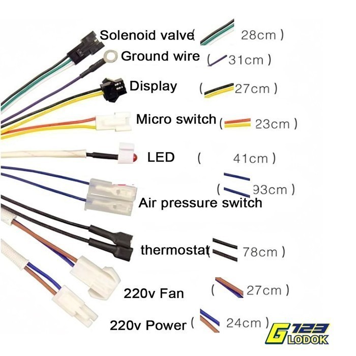 FHS 220V Module Modul Ignition Igniter Pemantik Gas LPG Water Heater Pemanas Air AC 220V 3 Output