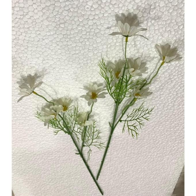 ,,,,,,,] bunga asterdaysi daisy  artifisial plastik untuk buket
