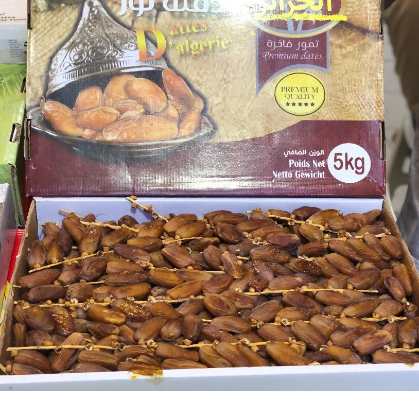 

Kurma Tunisia Tangkai kemasan 5kg Super Premium