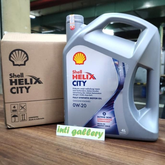 Oli Mesin 0W-20 Shell Helix City Full Synthetic Original