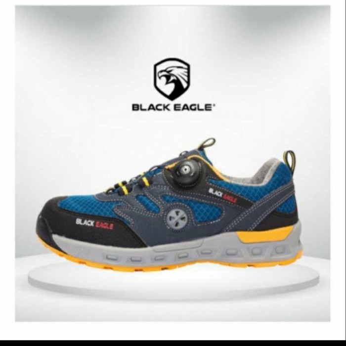 SEPATU SAFETY KINGJOGGER BLACK EAGLE KRISBOW CHEETAH CATERPILLAR