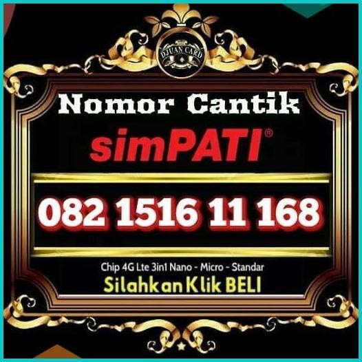 Nomor Cantik ILUFA 168 Kartu Perdana Telkomsel Simpati AS Loop XL IM3