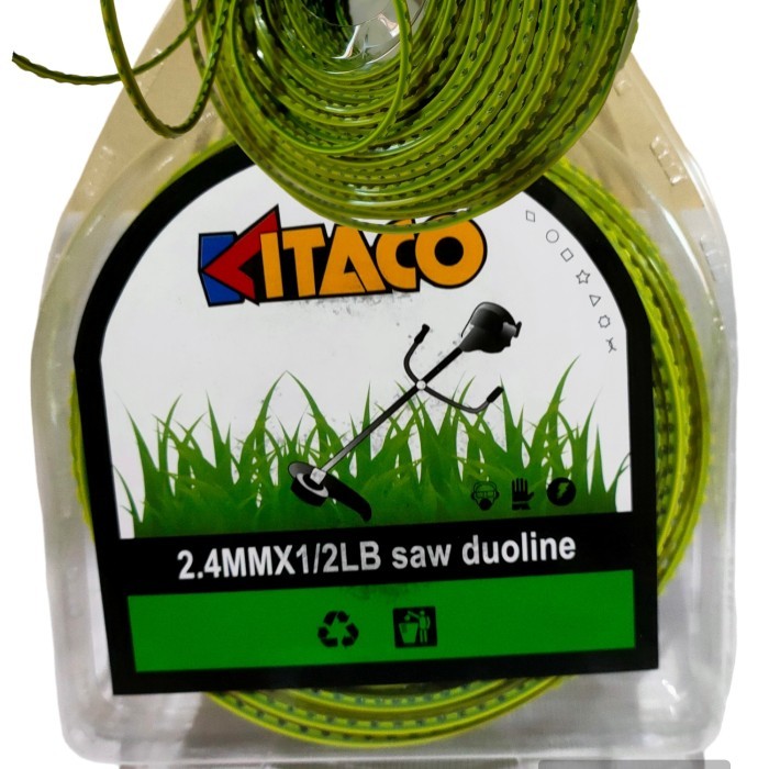 Senar Potong Pemotong Rumput Tajam Bergerigi - Senar Potong Rumput Ori