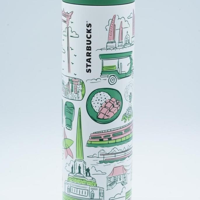 Promo Starbucks Tumbler Bangkok Thailand Been There Series Stainless Steel Collection Merchandise Bo