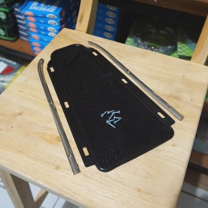 +%+%+%] Karpet Lidah Tengah Lantai Vespa PTS Special Smallframe Set Lis Pedang