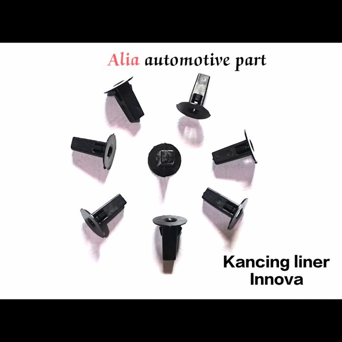 :<:<:<:<] Kancing liner Fender mobil Toyota Innova