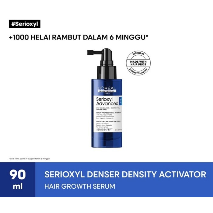 Loreal serioxyl denser hair