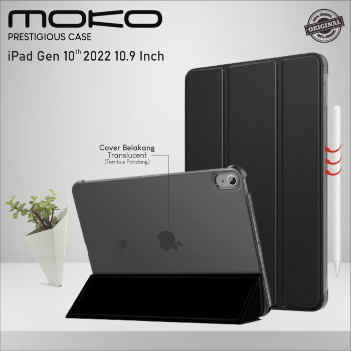 Case Casing iPad 2022 Gen 10 10.9 Inch Cover Folio Softcase Transparan