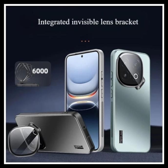 Grosir Vivo Iqoo 13 5G Lens Pro Bracket Original Hard Case Casing Stand Back Bumper Silicone Cover