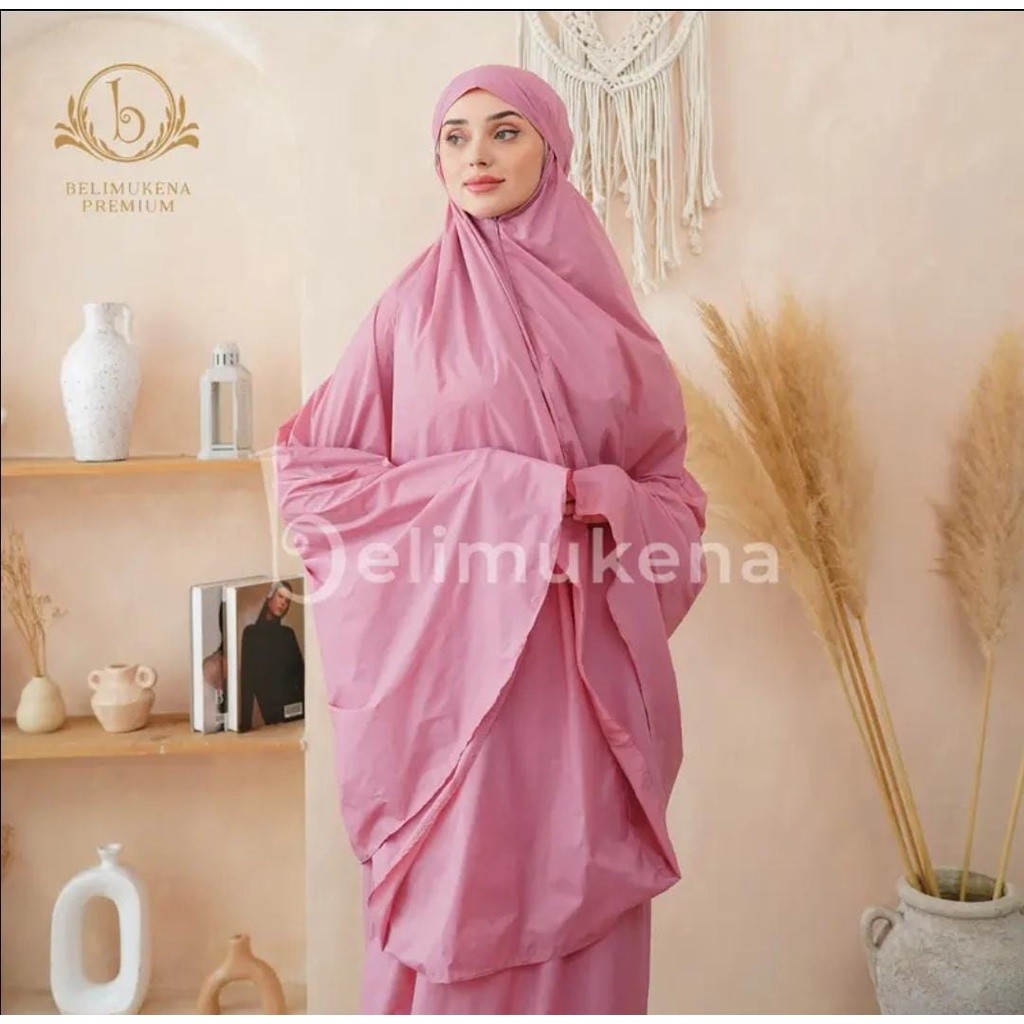 Mukena Mini Travelling Parasut Premium Belimukena
