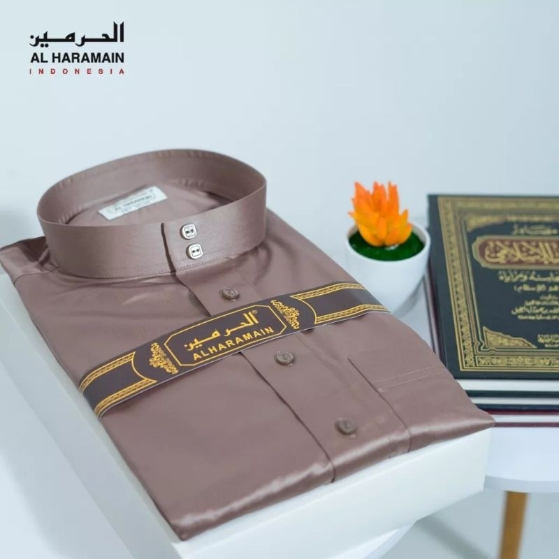 GAMIS / JUBAH AL HARAMAIN 100% ORIGINAL WARNA COKSU