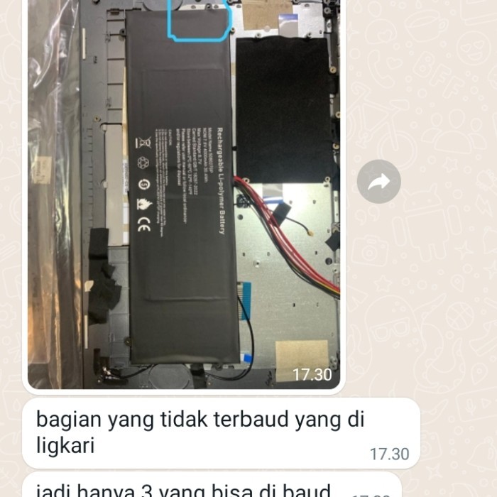 Battery Axioo Mybook 14 Anq P401 Ori Baru 9 Kabel Murah