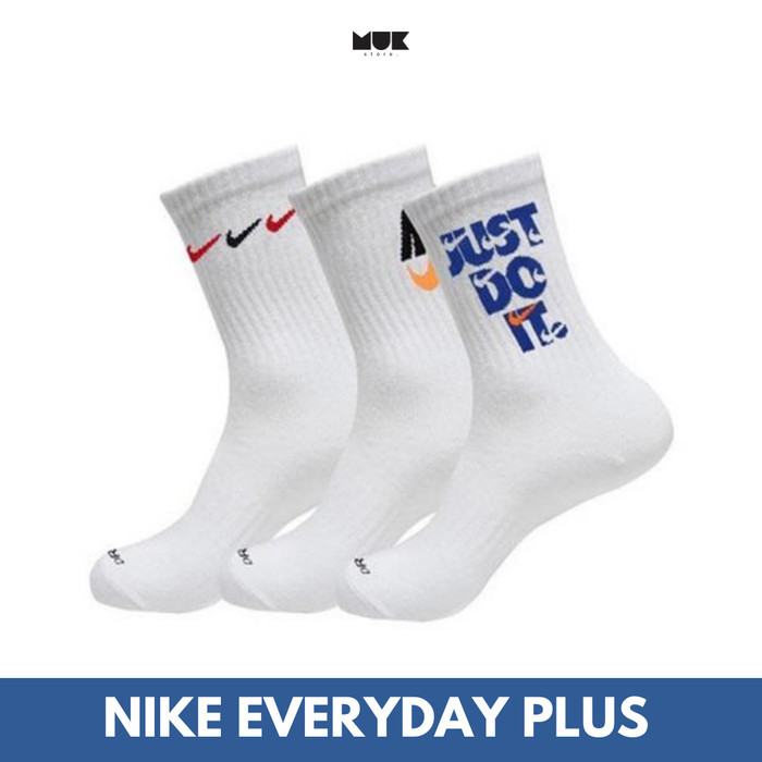 Kaos Kaki Nike Everyday Plus Cushioned Original 100%