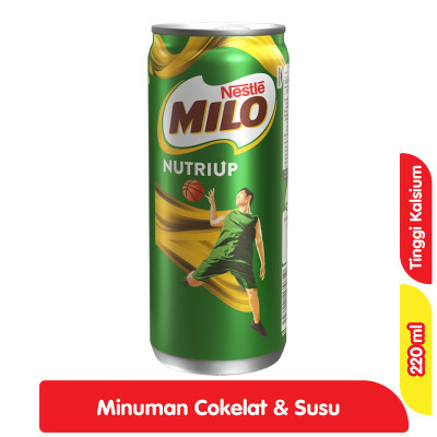 

Milo Nutri Up Minuman Cokelat Kaleng 220 ml