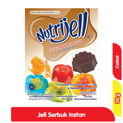 

Nutrijell Jeli Serbuk Instan Coklat 30 g