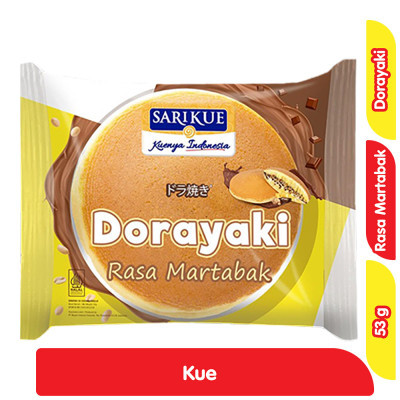 

Sari Kue by Sari Roti Dorayaki Martabak 53 g