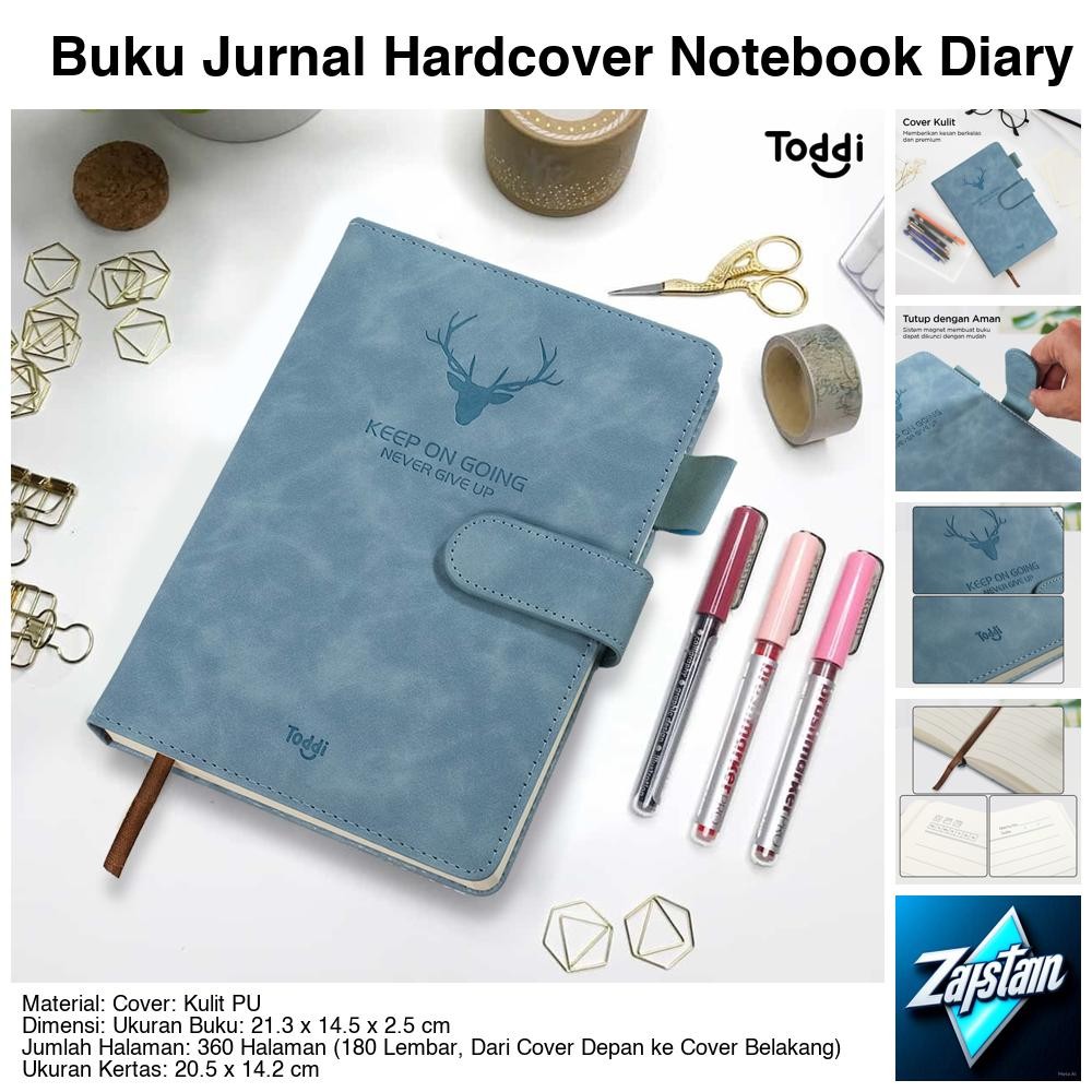 

Buku Jurnal Hardcover Notebook Diary 68GSM 360 Halaman Grid - TL5