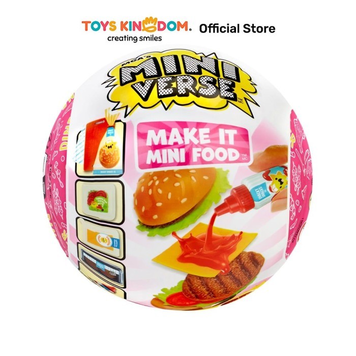 Toys Kingdom Miniverse Playset Mini Food Diner S3 Sk