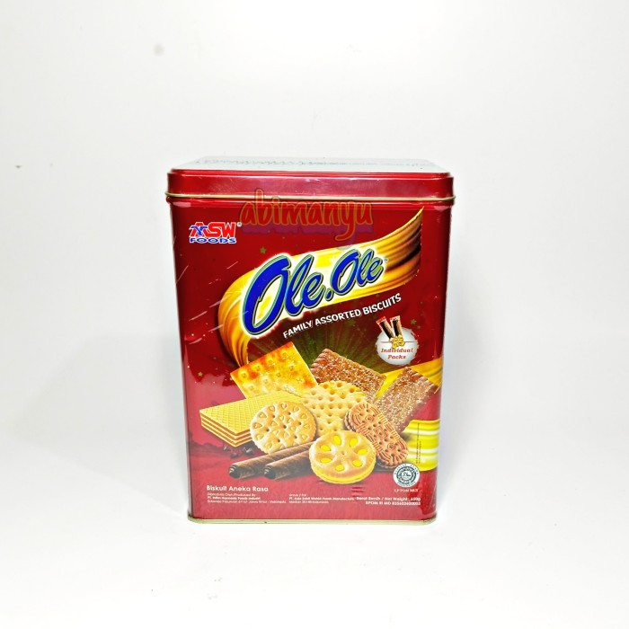 

Biskuit OLE OLE Kaleng Besar 650 gr