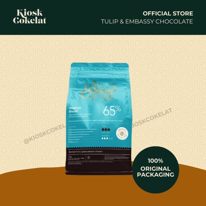 

Embassy Oceanic Blend Dark Chocolate Couverture 2.5Kg