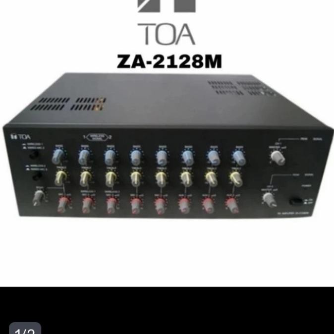 Grosir Power Mixer Toa Za2128M/Amplifier Toa Za2128M/ Toa Za2128M Original