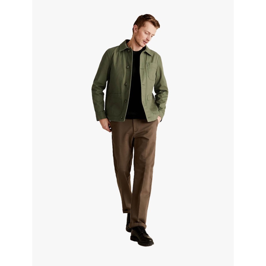 M&S - Jaket Pria - Pure Cotton Utility Jacket