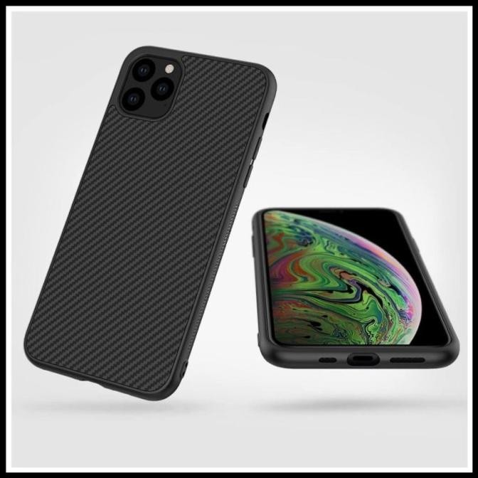 Promo Iphone 11 Pro / Max Nillkin Synthetic Fiber Carbon Original Hardcase Casing Cover