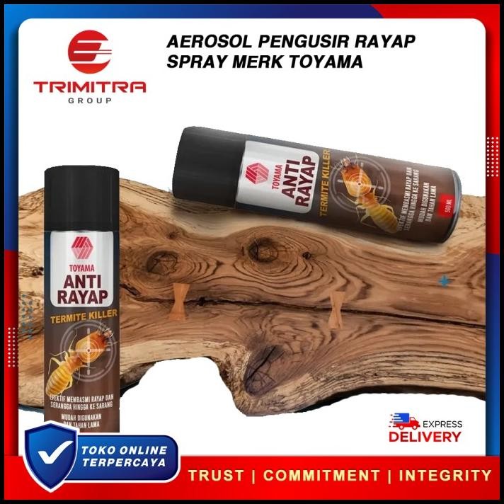 Pembasmi Rayap Aerosol Obat Anti Rayap Tembok Spray Racun Rayap 500ml