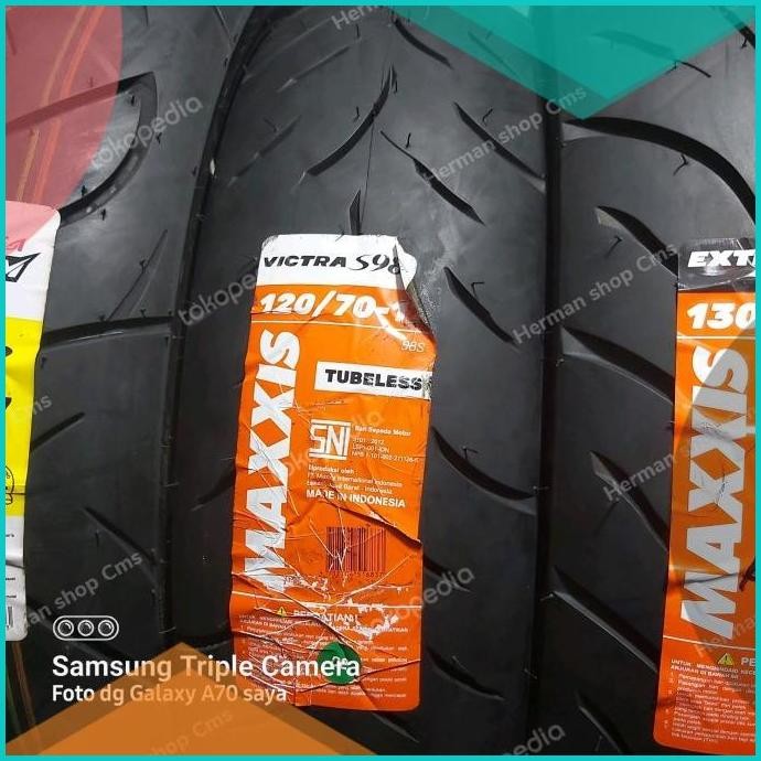 ban maxxis 120/70-17 victra / ban maxxis 120 70 17 victra 07D35Z4 jual
