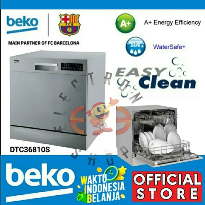 Beko Dtc36810S Dishwasher - Mesin Cuci Piring
