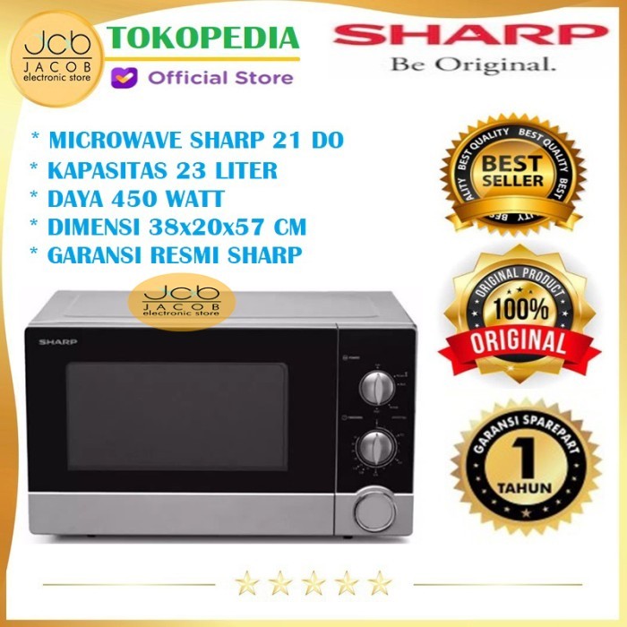 MICROWAVE SHARP R-21DO)S-IN