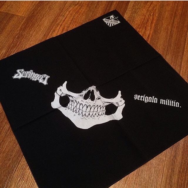 TERLARIS! Bandana Seringai - Skull Original Merchandise