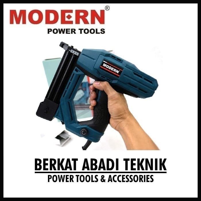 MODERN M30FU Staples Paku Tembak Electric Tacker Gun Nailer Nail Mesin